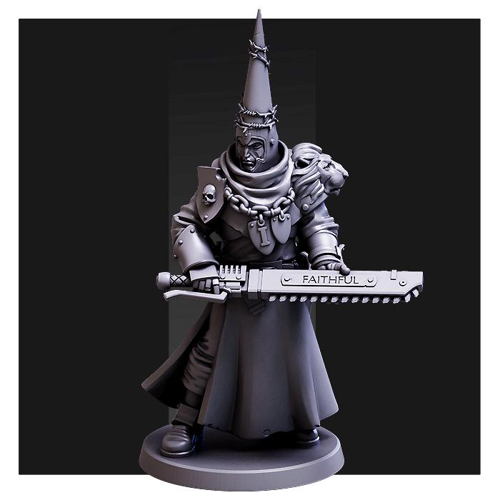 The Penitents x5 Trench Crusade Compatible (Custom Order) - product image 4 of 6