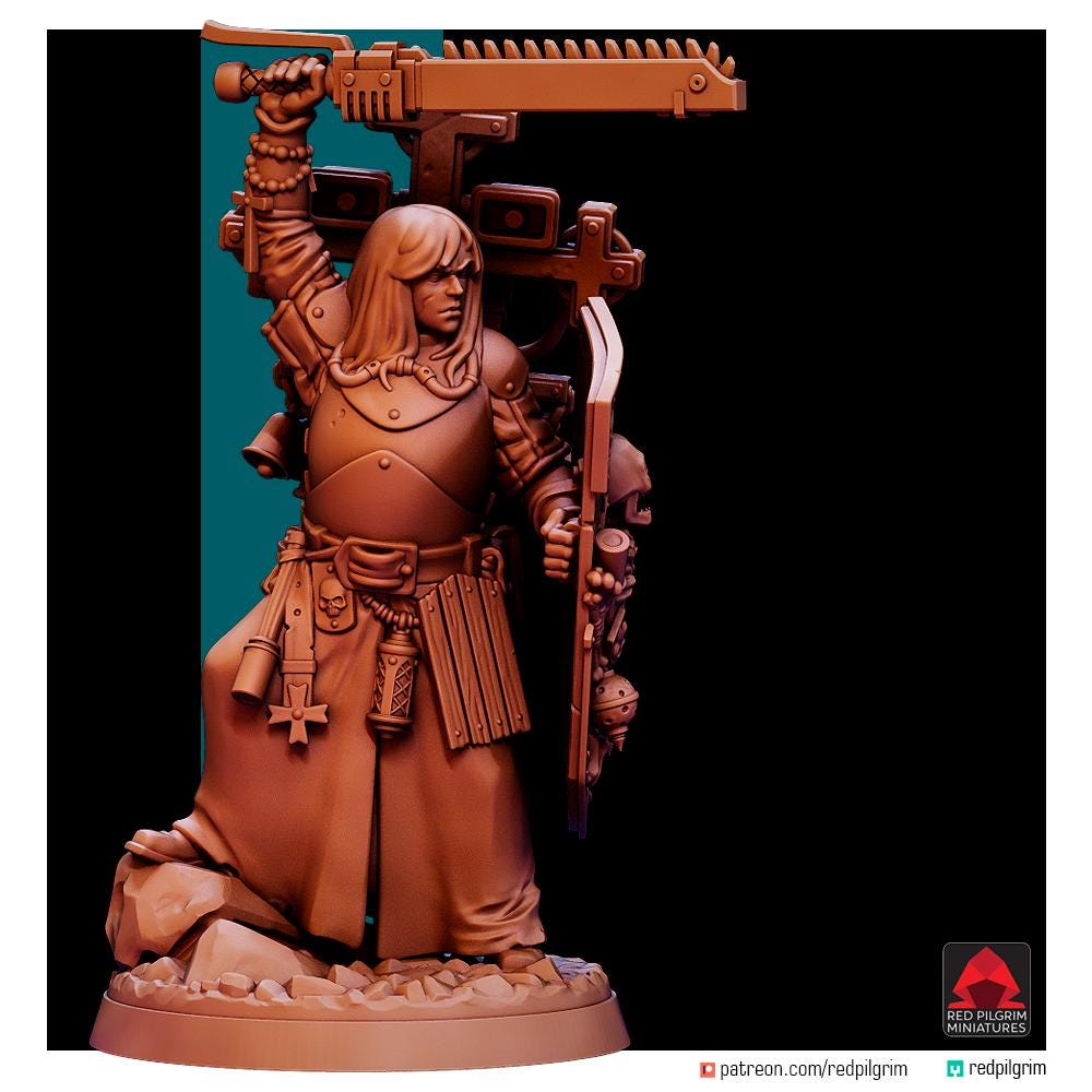 Trench Prophet Trench Crusade Compatible (Custom Order) - product image 5 of 6