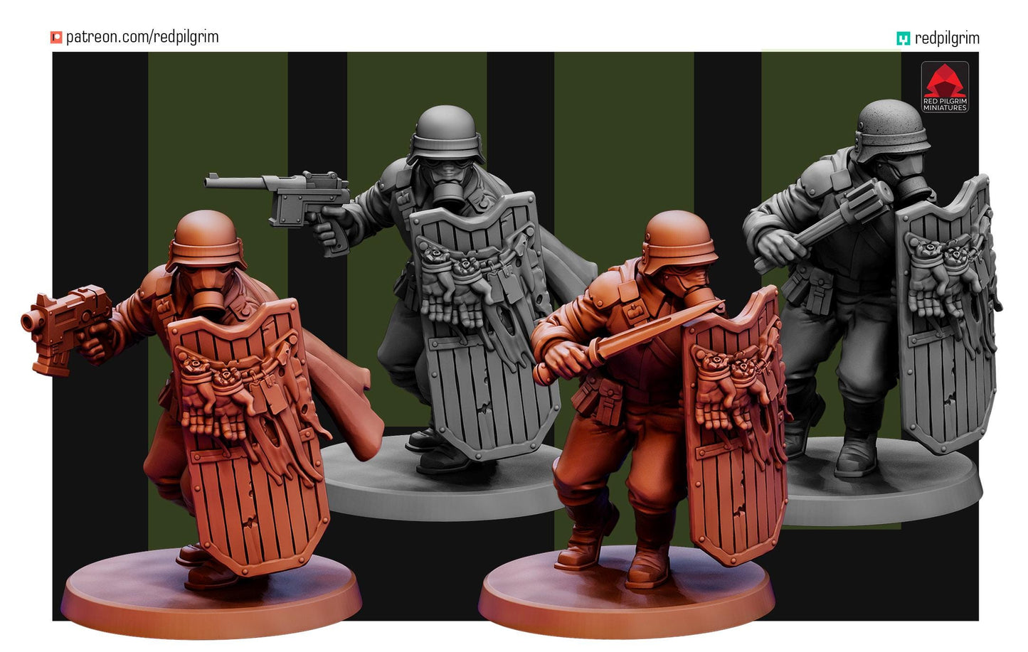 Apostates x5 Trench Crusade Compatible (Custom Order) - product image 7 of 8