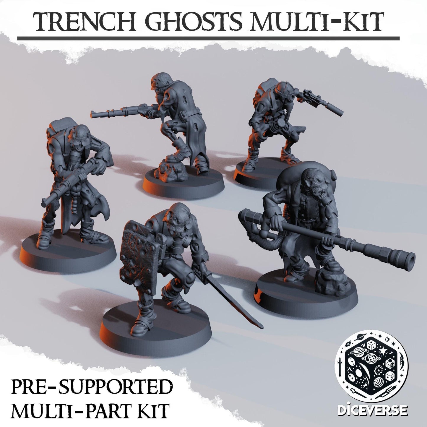 Diceverse Trench Ghosts - Trench  Compatible (Custom Order) - product image 1 of 3