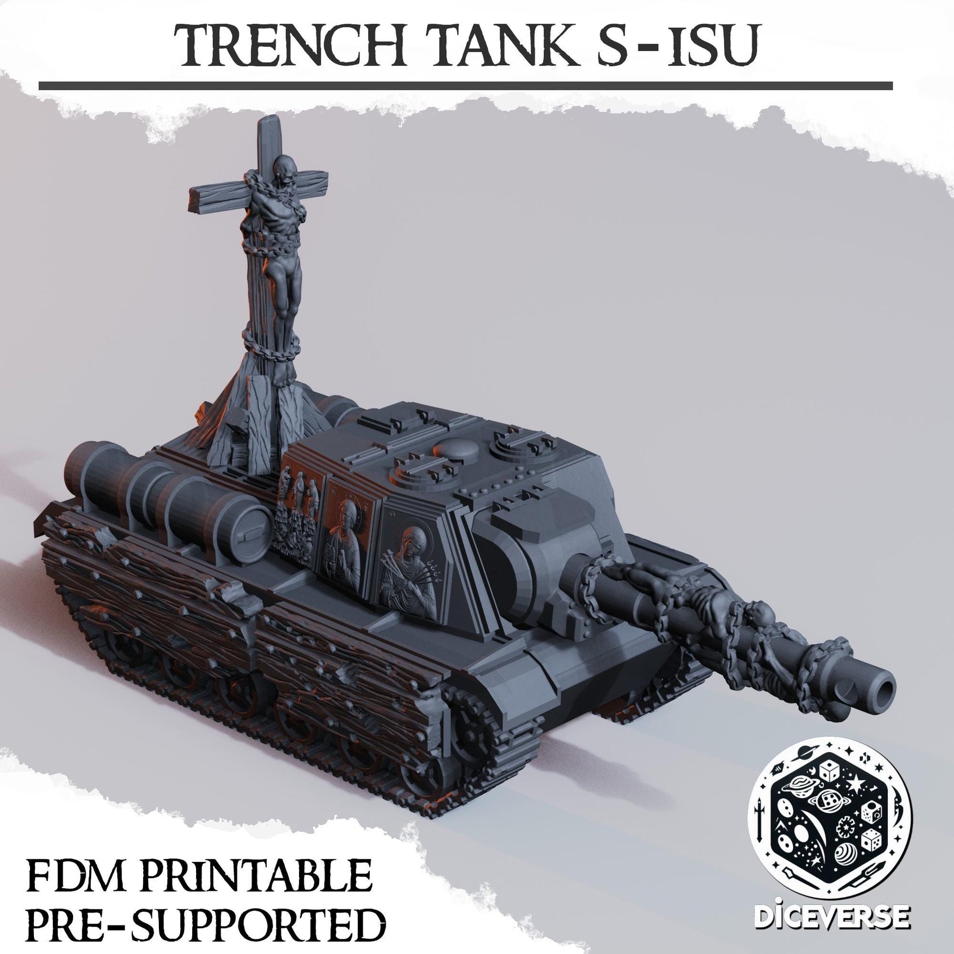 Diceverse Trench Tank: S-ISU - Trench  Compatible (Custom Order) - product image 4 of 7