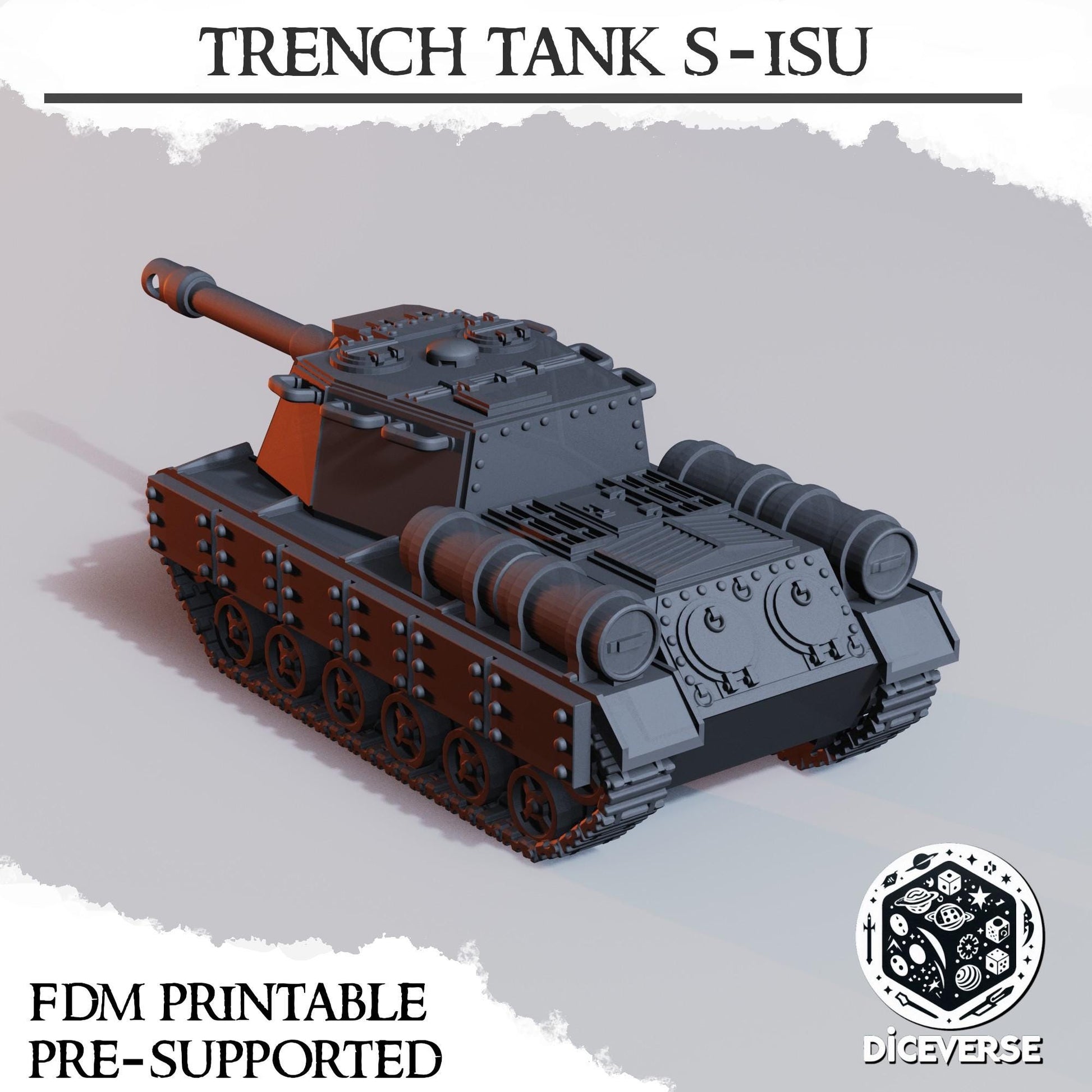 Diceverse Trench Tank: S-ISU - Trench  Compatible (Custom Order) - product image 5 of 7