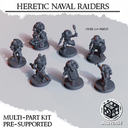 Diceverse Heretic Naval Raiders - Trench  Compatible (Custom Order) - product image 2 of 6