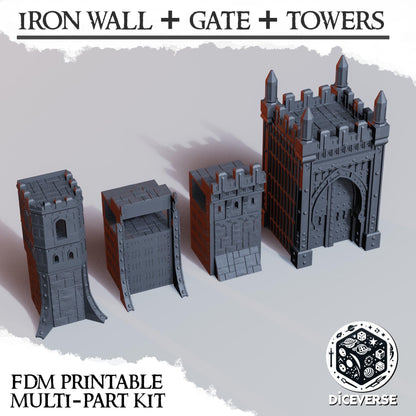 Diceverse Trench Terrain: The Iron Wall - Sultanate Of The Iron Wall - Trench  Compatible (Custom Order) - product image 3 of 5
