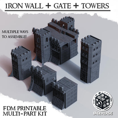 Diceverse Trench Terrain: The Iron Wall - Sultanate Of The Iron Wall - Trench  Compatible (Custom Order) - product image 5 of 5