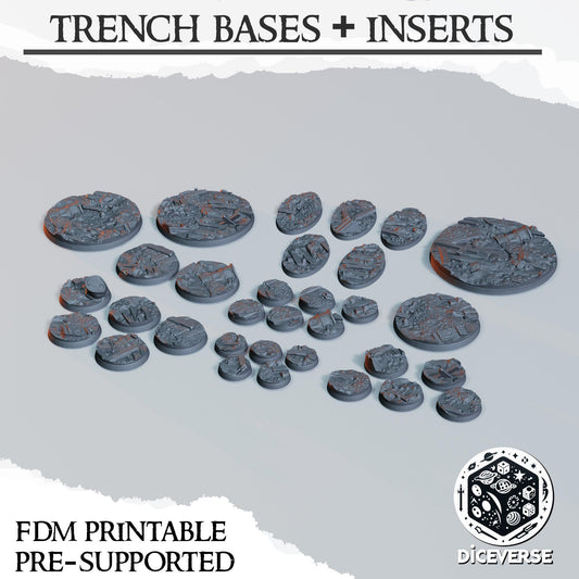 Diceverse Trench Bases - Trench  Compatible (Custom Order) - product image