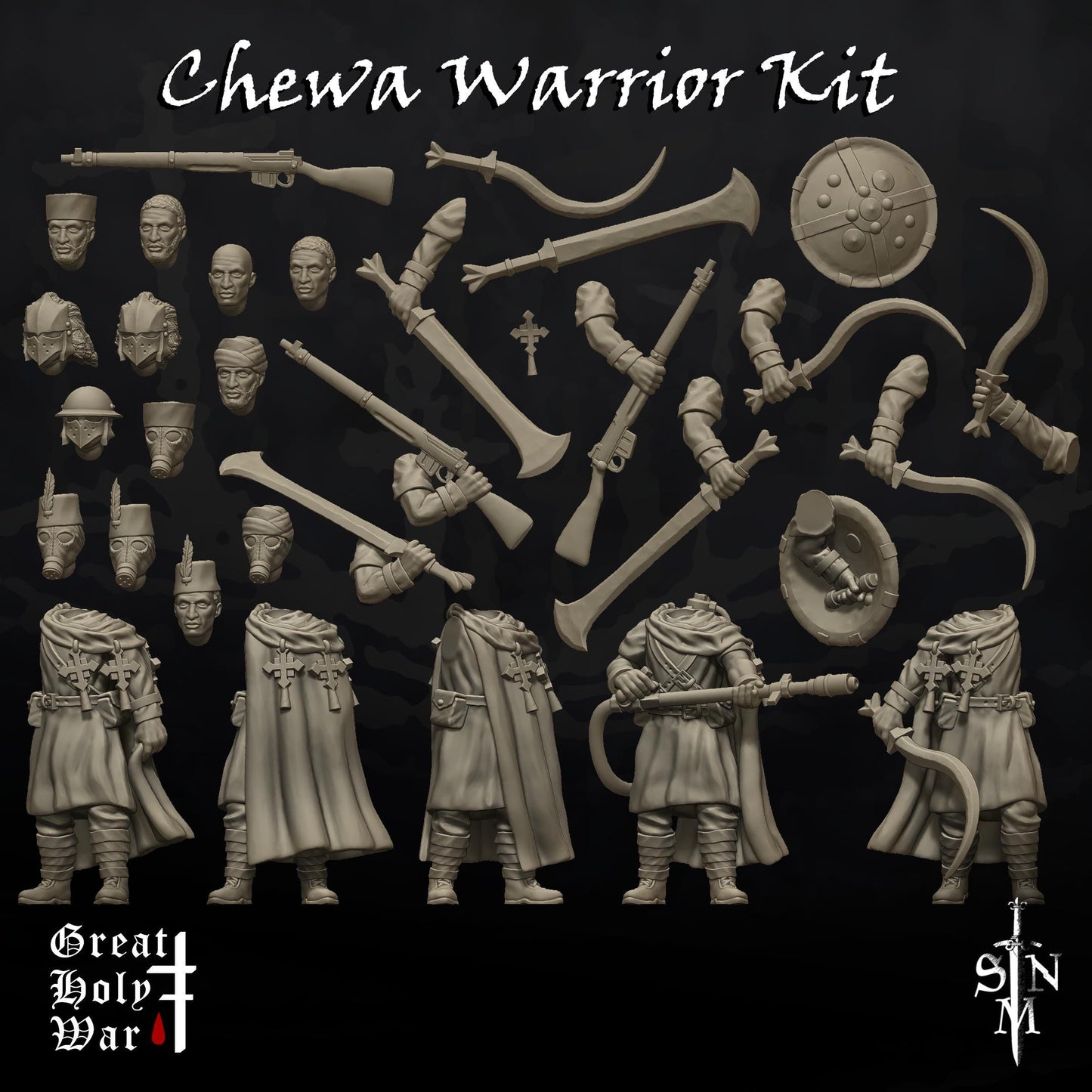 SNM Chewa Warrior Kit - Trench  Compatible (Custom Order) - product image 1 of 2