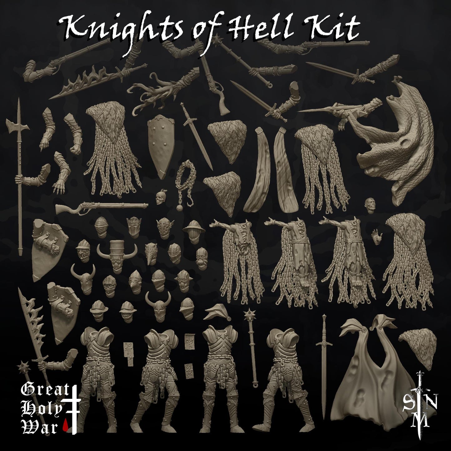 SNM Knights of Hell Kit - Trench  Compatible (Custom Order) - product image 1 of 3