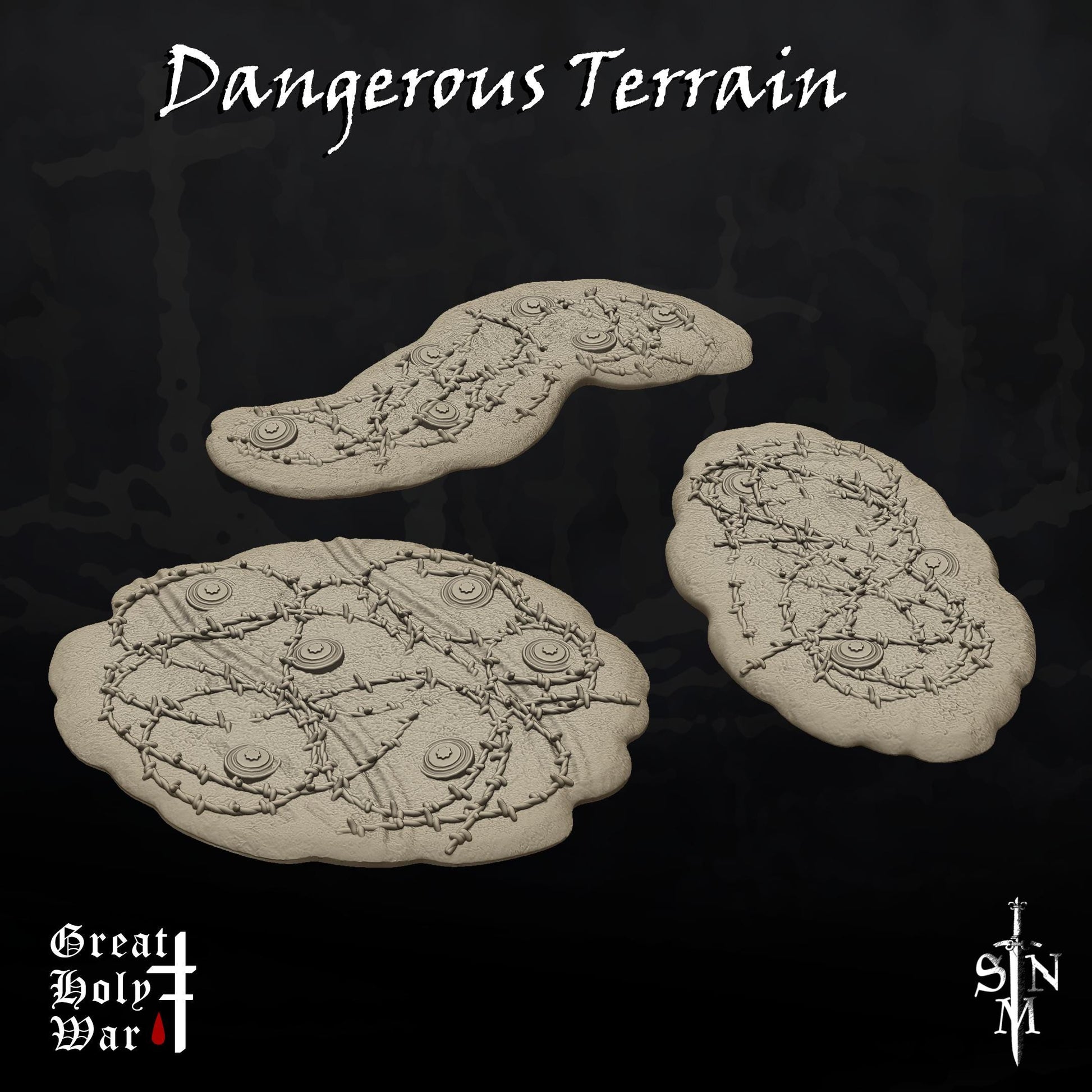SNM Dangerous Terrain - Trench  Compatible (Custom Order) - product image