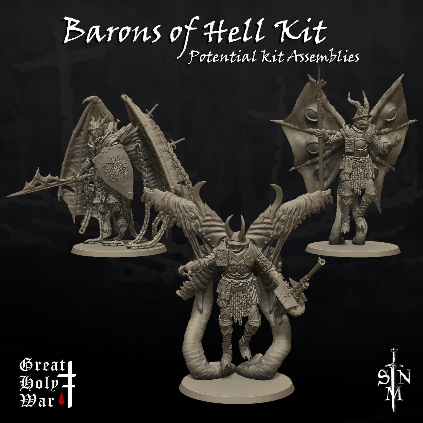 SNM Barons of Hell Kit - Trench  Compatible (Custom Order) - product image 3 of 4