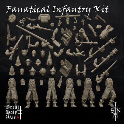 SNM Fanatical Infantry Kit - Trench  Compatible (Custom Order) - product image 1 of 3