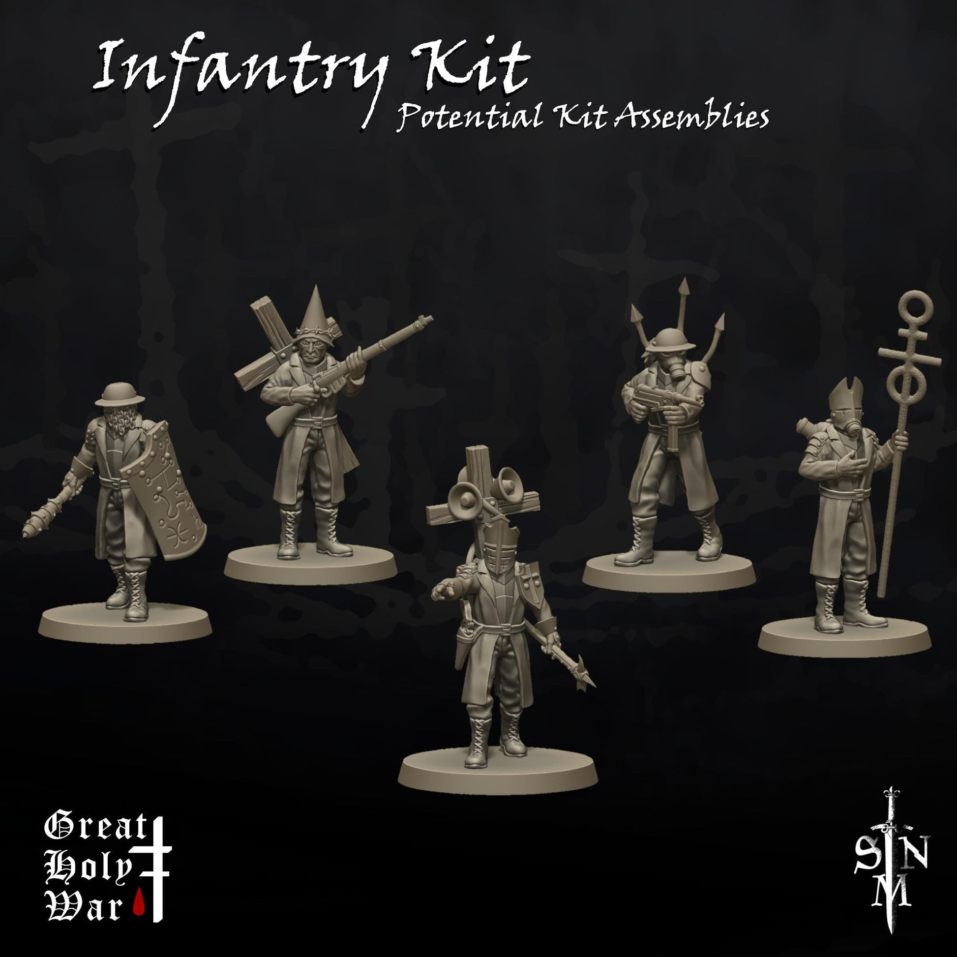 SNM Infantry Kit - Trench  Compatible (Custom Order) - product image 2 of 3