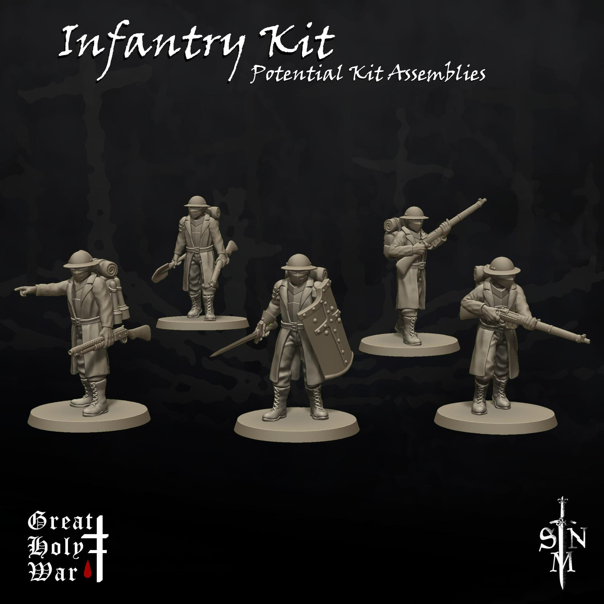 SNM Infantry Kit - Trench  Compatible (Custom Order) - product image 3 of 3
