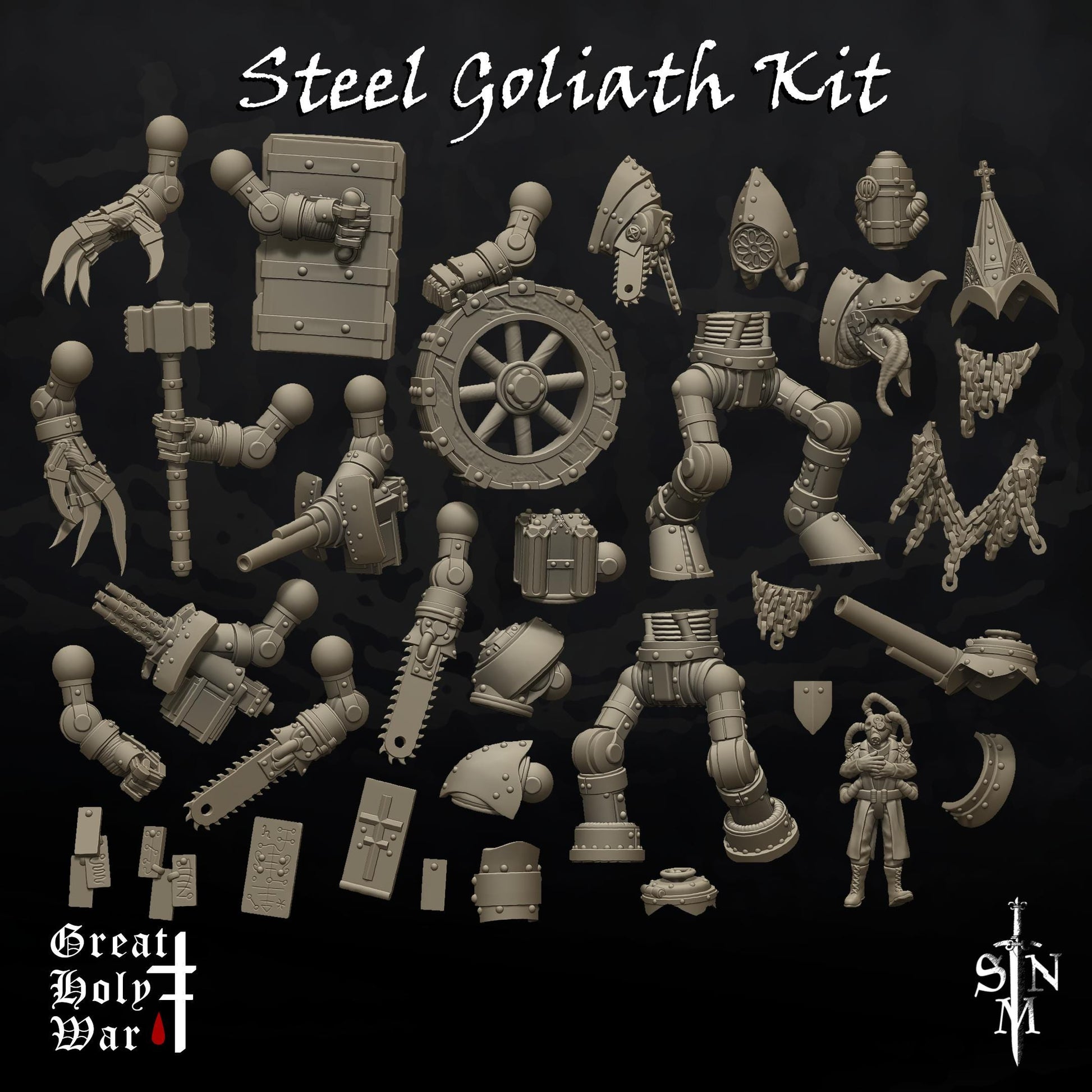 SNM Steel Goliath Kit - Trench  Compatible (Custom Order) - product image 1 of 3