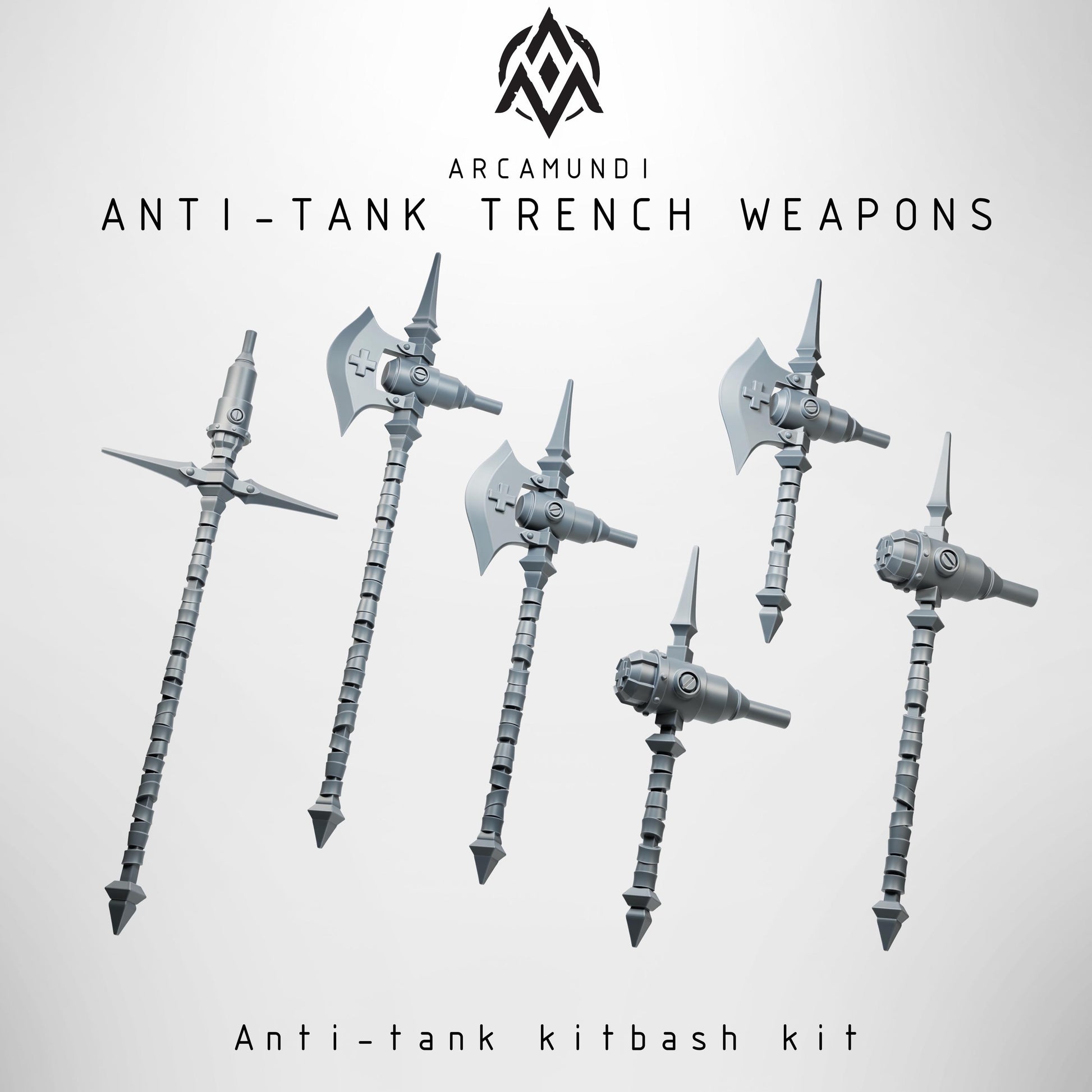 Arcamundi Anti-Tank Trench Weapons Pack - Trench  Compatible (Custom Order) - product image 1 of 2