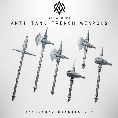 Arcamundi Anti-Tank Trench Weapons Pack - Trench  Compatible (Custom Order) - product image 1 of 2