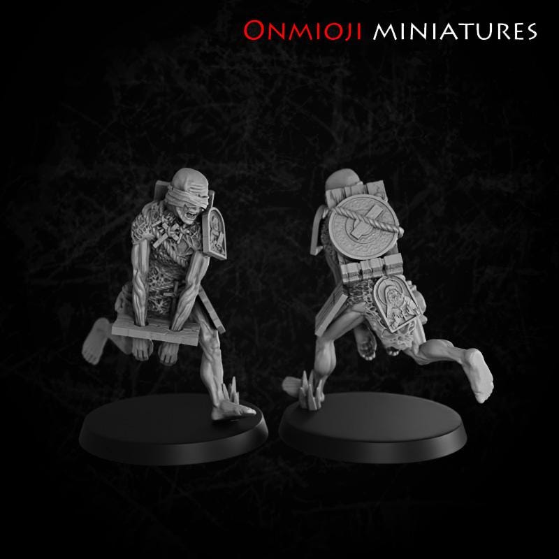 Onmioji Miniatures Bomber Fanatic 1 - Trench Crusade Compatible (Custom Order) - product image