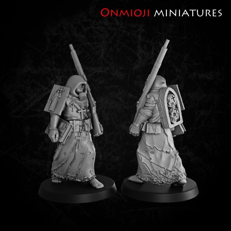 Onmioji Miniatures Fanatic Troop - Trench Crusade Compatible (Custom Order) - product image