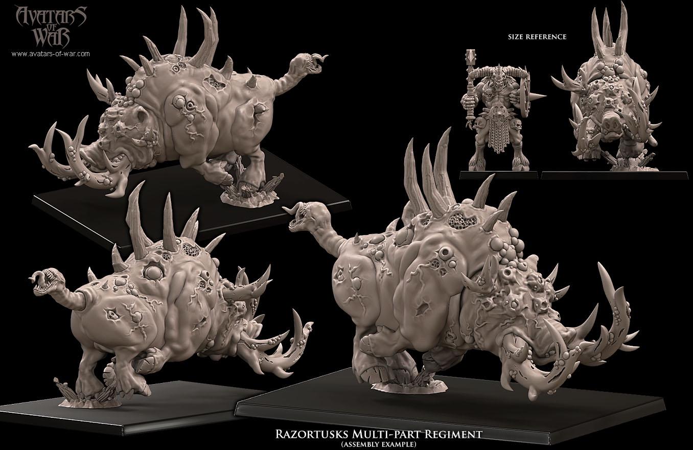 Avatars of War Razortusks - Fantasy / D&D (Custom Order) - product image 6 of 10