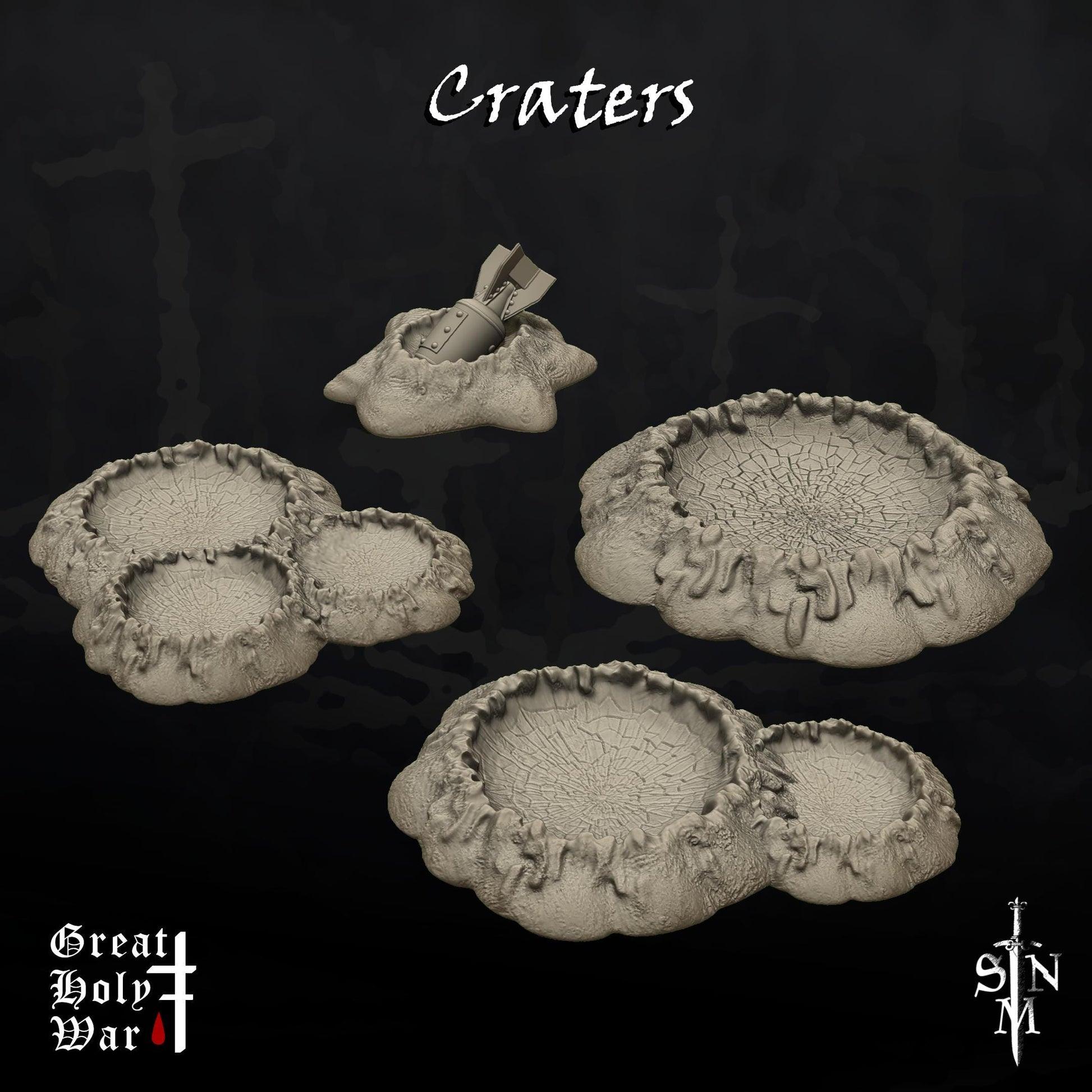 SNM Craters - Trench  Compatible (Custom Order) - product image