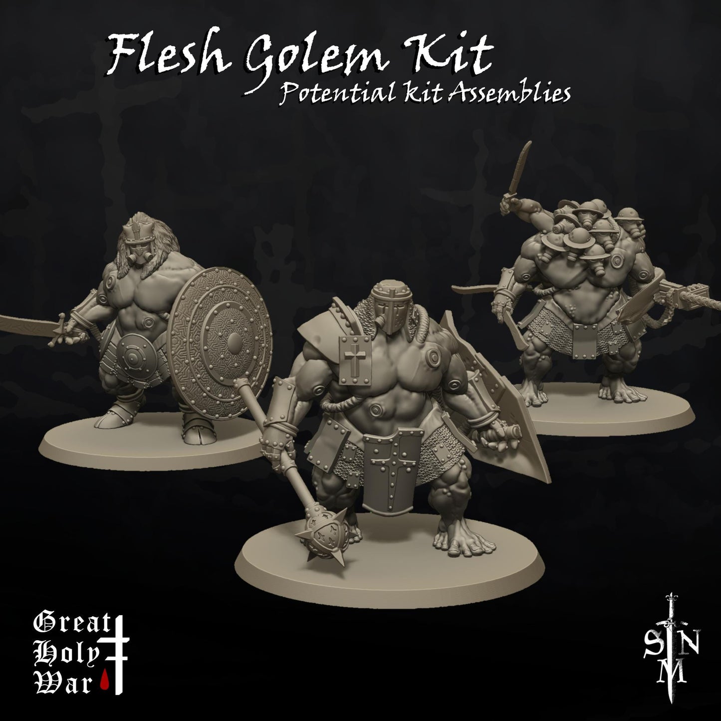 SNM Flesh Golem Kit - Trench  Compatible (Custom Order) - product image 2 of 3