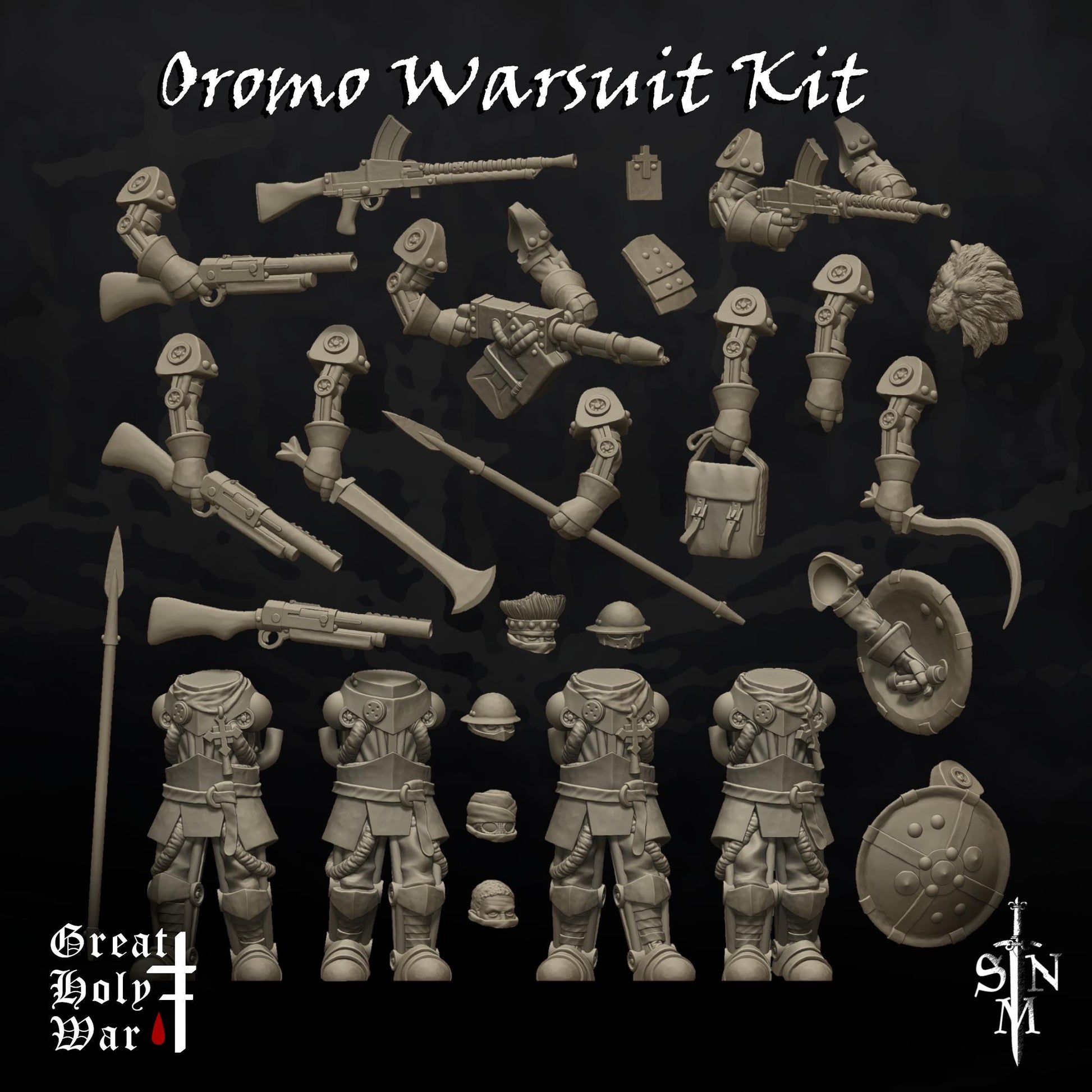 SNM Oromo Warsuit Kit - Trench  Compatible (Custom Order) - product image 1 of 2
