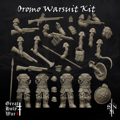 SNM Oromo Warsuit Kit - Trench  Compatible (Custom Order) - product image 1 of 2