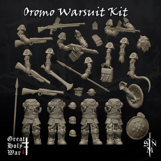 SNM Oromo Warsuit Kit - Trench  Compatible (Custom Order) - product image 1 of 2