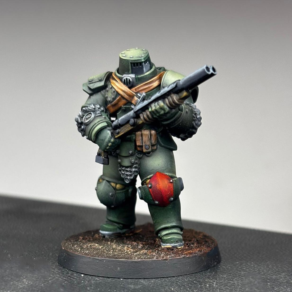 Arcamundi Bearskin Infantry - Machine Armor - Heavy Shotgun - Trench  Compatible (Custom Order) - product image 5 of 5