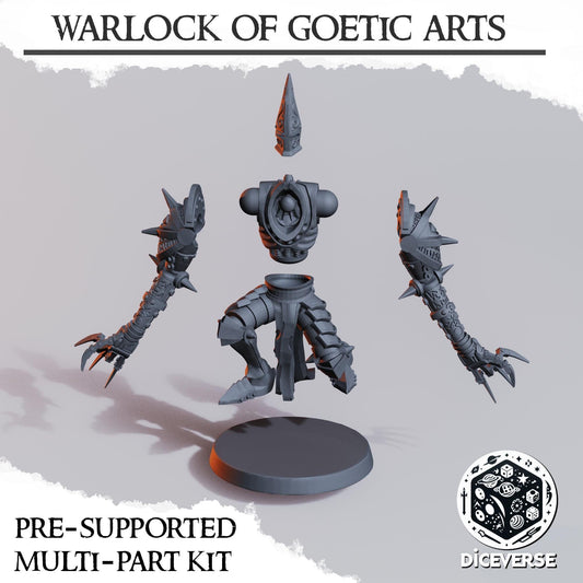 Diceverse Warlock of Goetic Arts Kit - Trench  Compatible (Custom Order) - product image 2 of 5