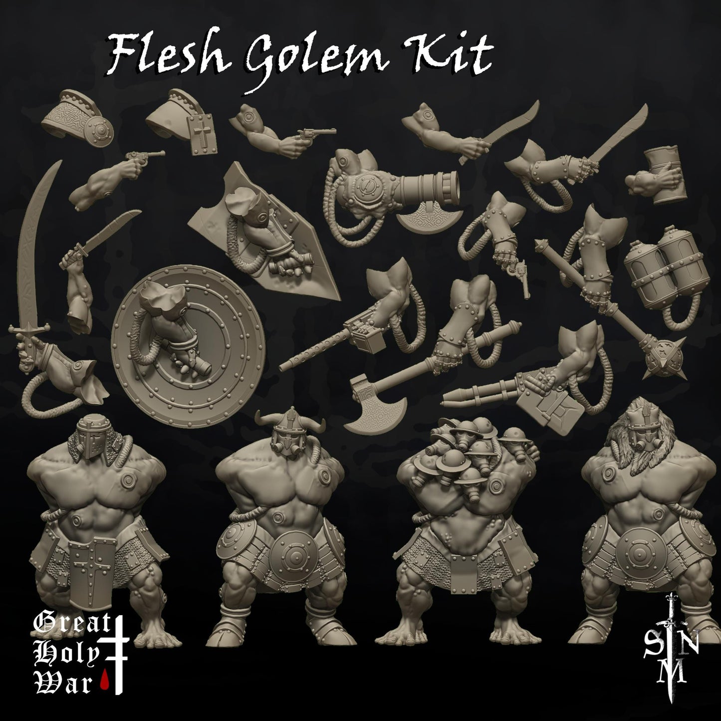 SNM Flesh Golem Kit - Trench  Compatible (Custom Order) - product image 1 of 3