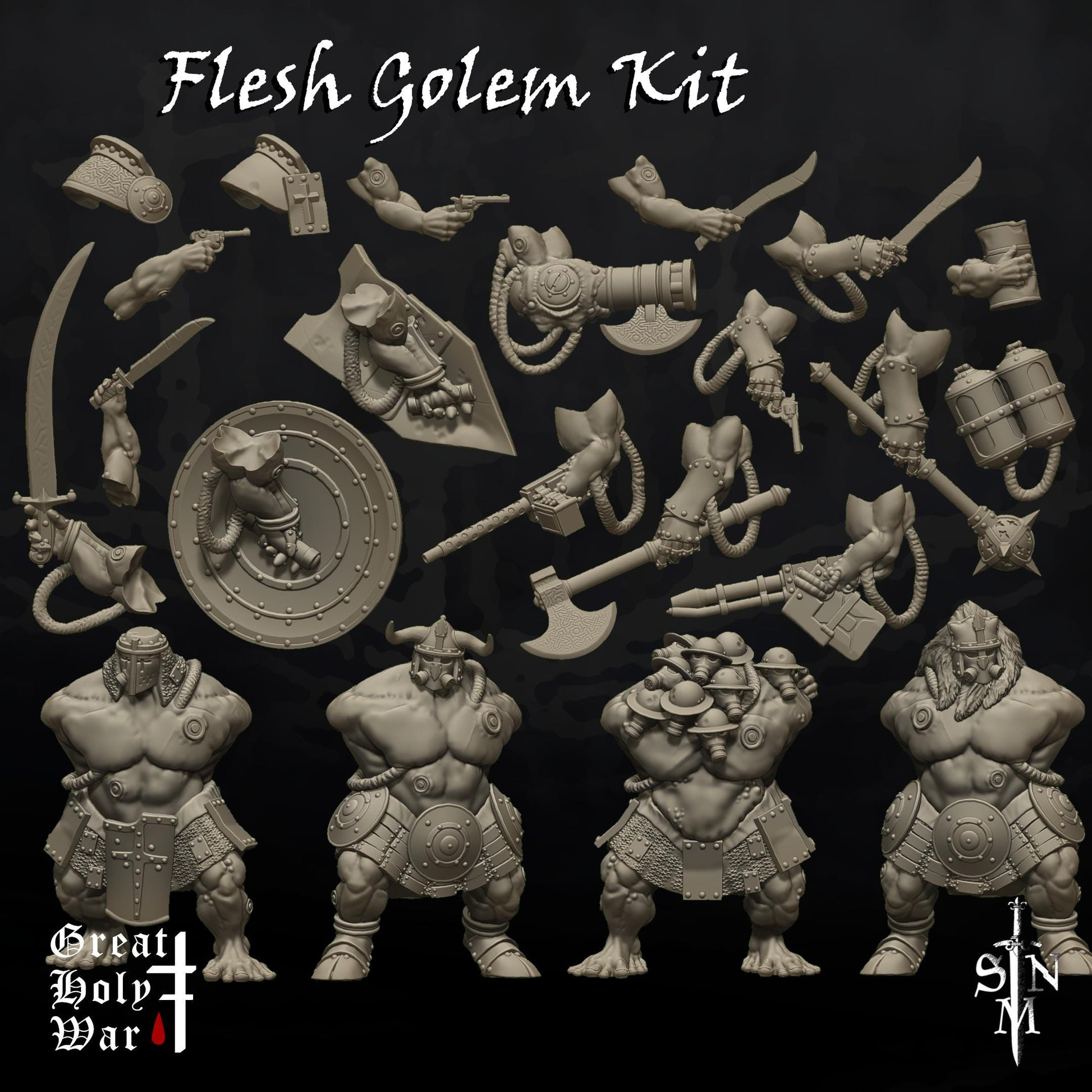 SNM Flesh Golem Kit - Trench  Compatible (Custom Order) - product image 1 of 3