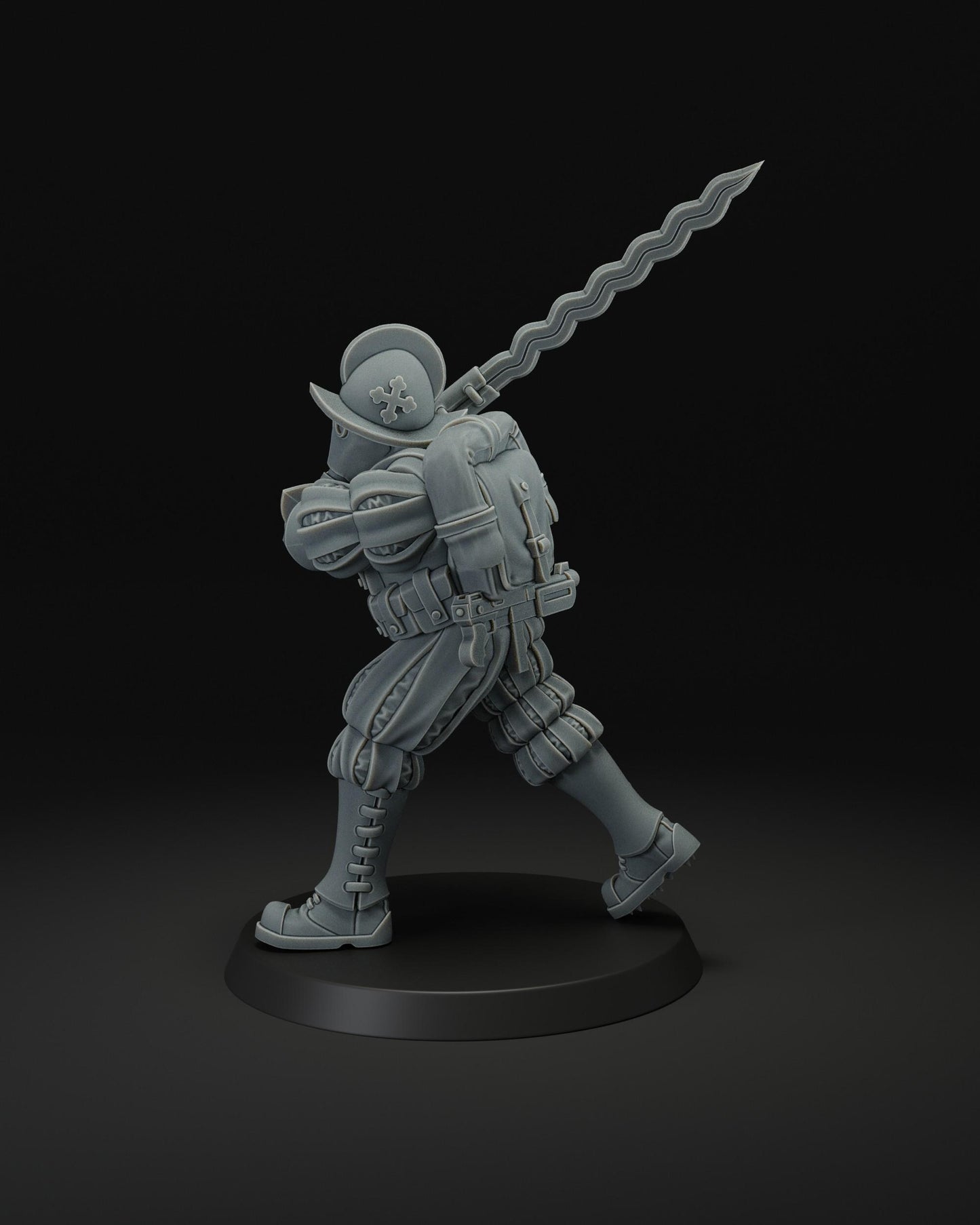 JK Remo Papal Greatswordman - Trench  Compatible (Custom Order) - product image 3 of 4