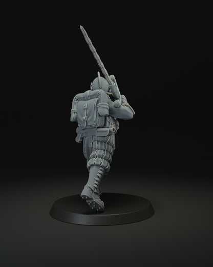 JK Remo Papal Greatswordman - Trench  Compatible (Custom Order) - product image 4 of 4