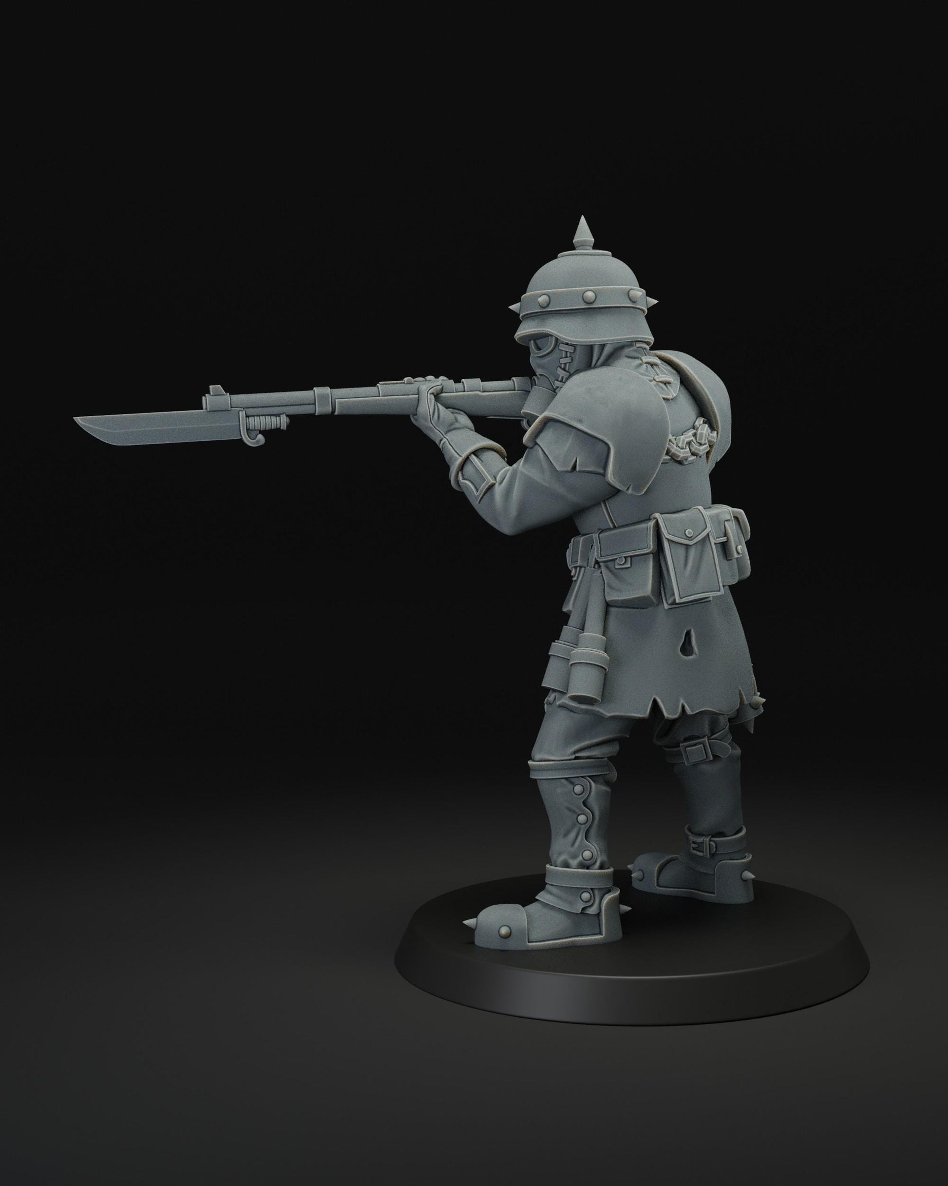 JK Remo Infernal infantry - Trench  Compatible (Custom Order) - product image 2 of 3