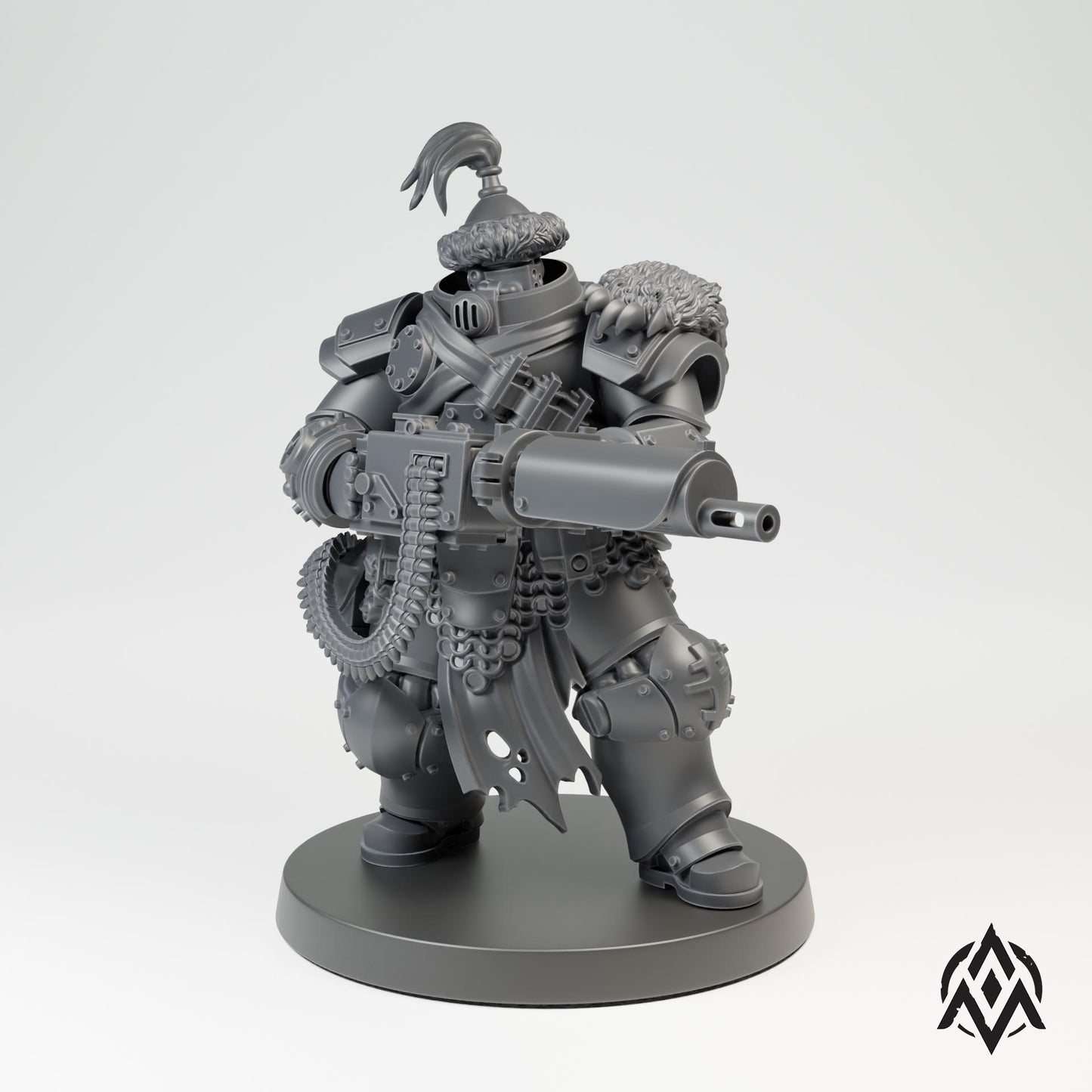 Arcamundi Bearskin Infantry - Machine Armor - Machinegun - Trench  Compatible (Custom Order) - product image 2 of 5