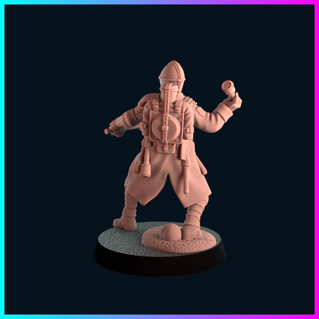 Kool Kiwi The Hollow War - Shocktrooper 1 - Trench  Compatible (Custom Order) - product image 3 of 5