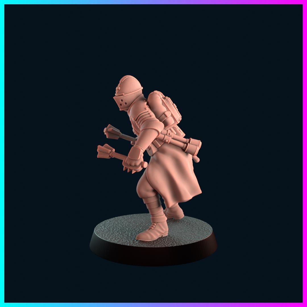 Kool Kiwi The Hollow War - Shocktrooper 4 - Trench  Compatible (Custom Order) - product image 4 of 5