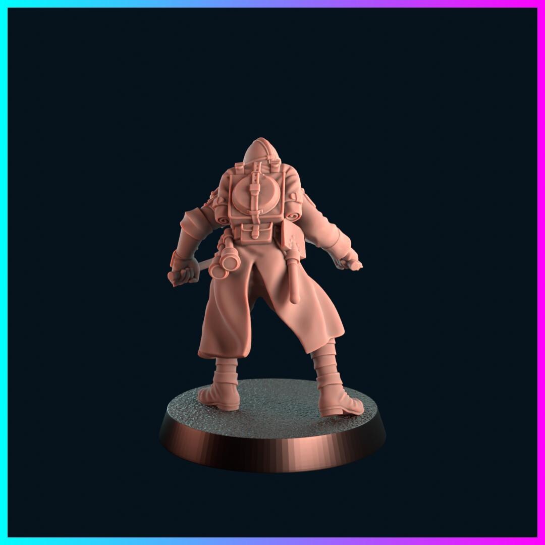 Kool Kiwi The Hollow War - Shocktrooper 4 - Trench  Compatible (Custom Order) - product image 3 of 5