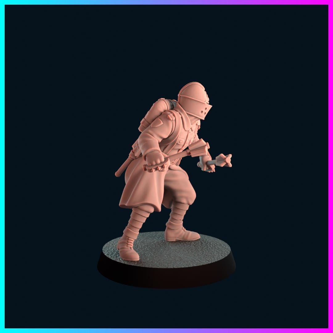 Kool Kiwi The Hollow War - Shocktrooper 4 - Trench  Compatible (Custom Order) - product image 2 of 5