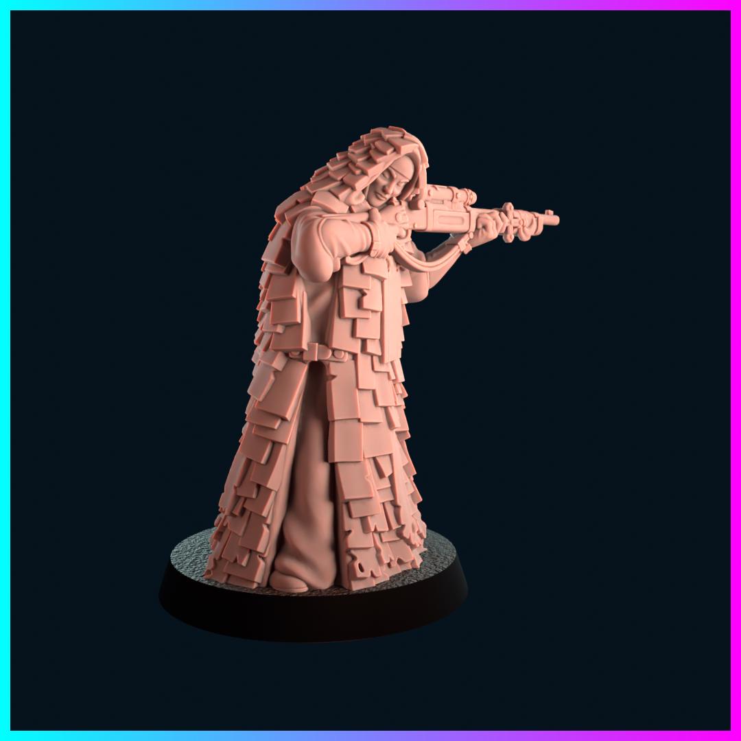 Kool Kiwi The Hollow War - Sniper Nun - Trench  Compatible (Custom Order) - product image 2 of 4