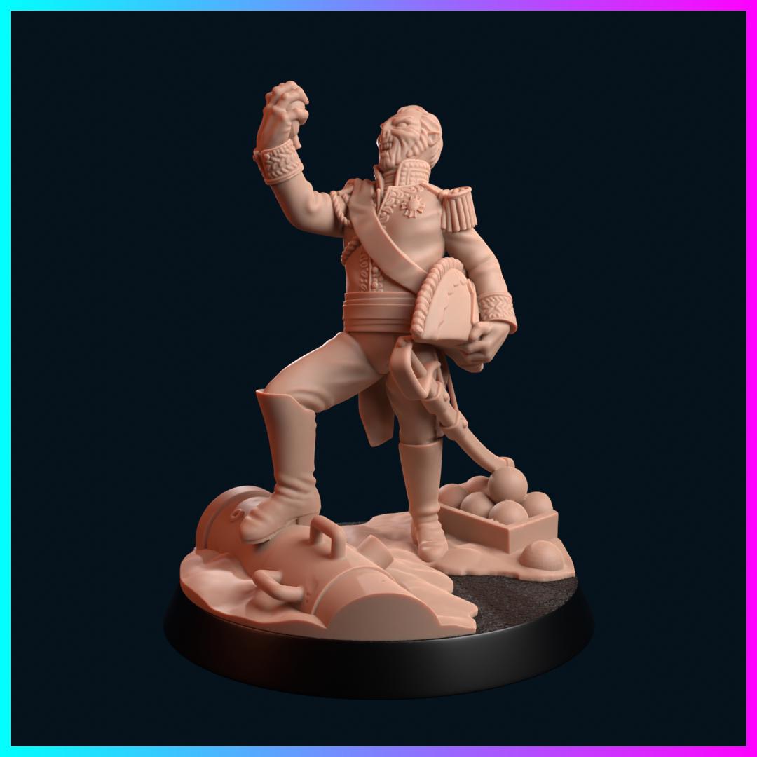 Kool Kiwi Napoleonic Dread - French Vampire General (Custom Order) - product image 1 of 4