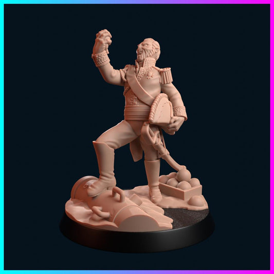 Kool Kiwi Napoleonic Dread - French Vampire General (Custom Order) - product image 1 of 4