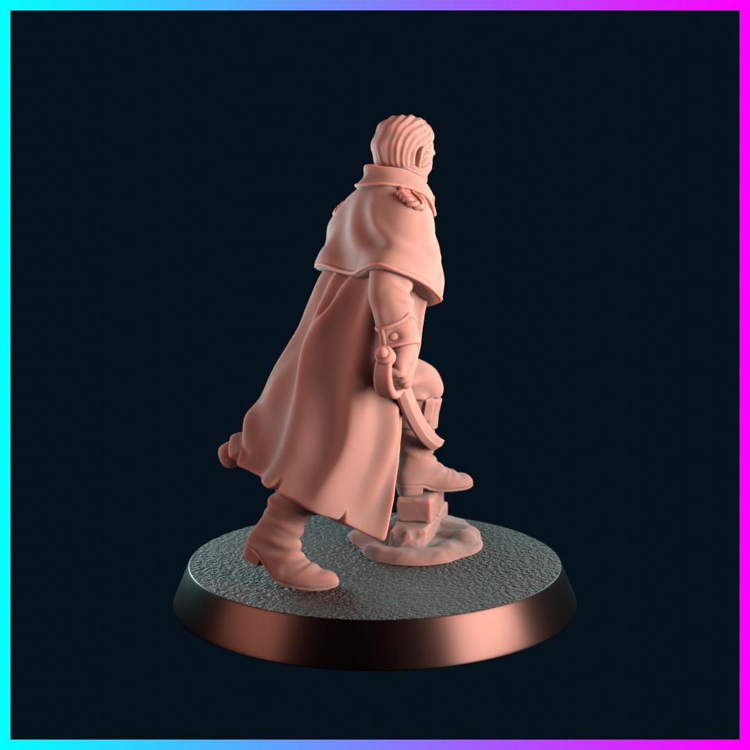 Kool Kiwi Napoleonic Dread - French Officer (Custom Order) - product image 3 of 4