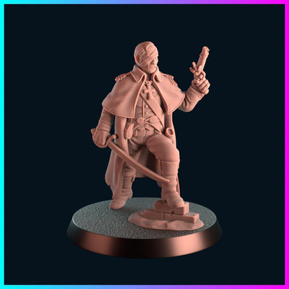 Kool Kiwi Napoleonic Dread - French Officer (Custom Order) - product image 1 of 4