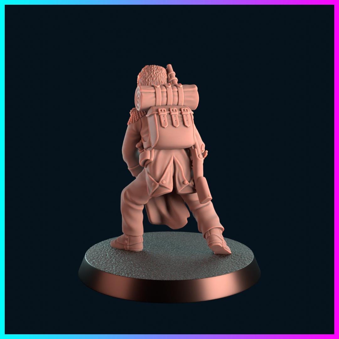 Kool Kiwi Napoleonic Dread - French Sapeur (Custom Order) - product image 4 of 4