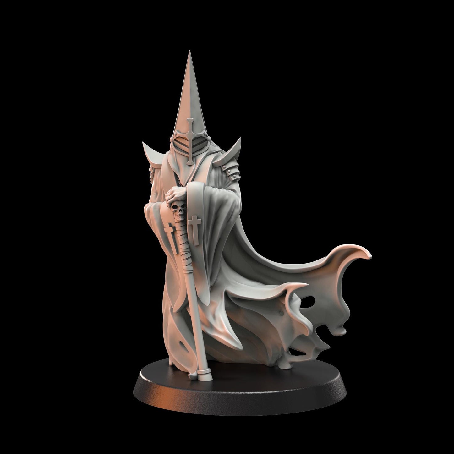 Crab Miniatures Wraith Pilgrims Inquisitor - Trench  Compatible (Custom Order) - product image 2 of 2