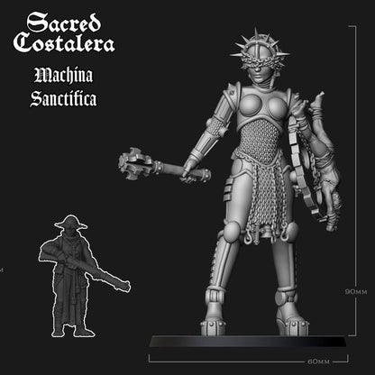 Machina Sanctifica Trench  Compatible (Custom Order) - product image 2 of 2