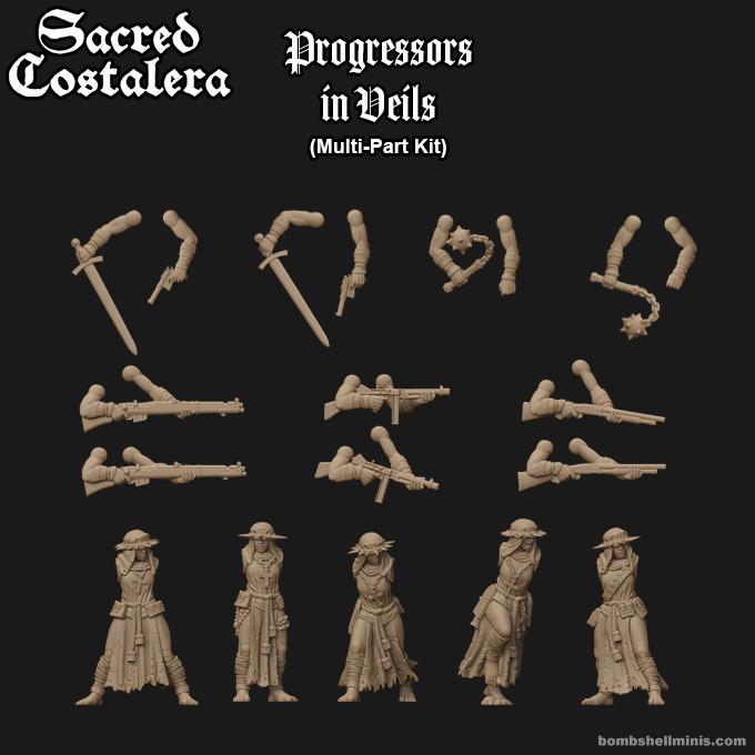 Progressors in Veils Trench  Compatible (Custom Order) - product image 2 of 2