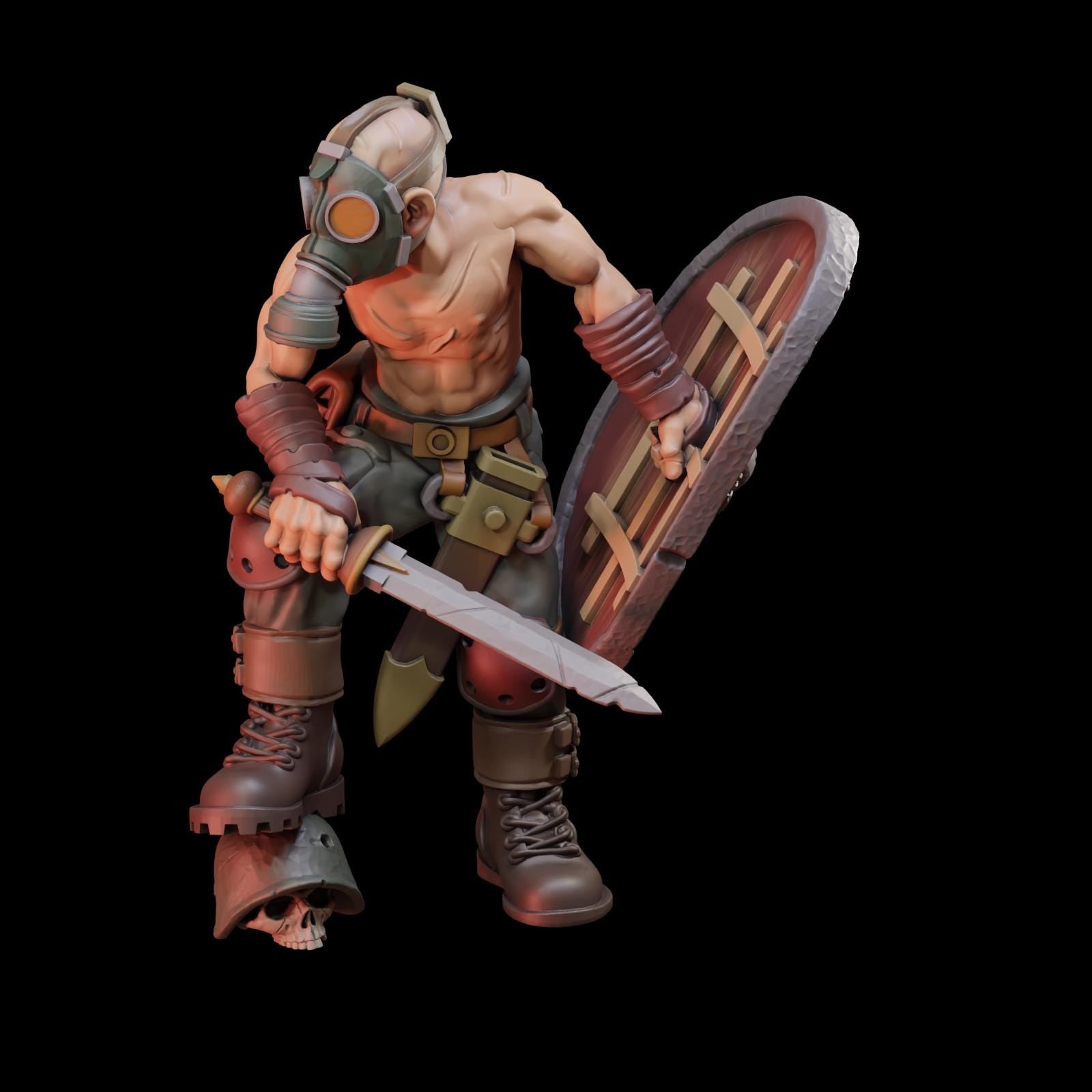Stormforge Miniatures Heretic Cultist 01 - Trench  Compatible (Custom Order) - product image 1 of 2